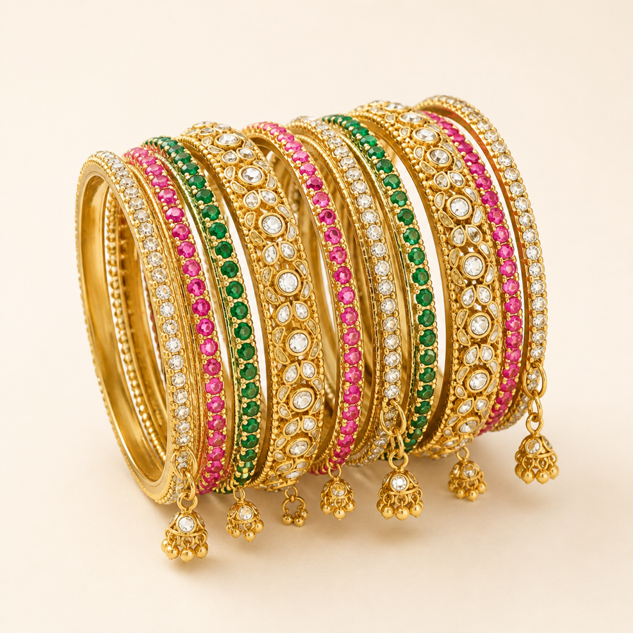 Rani Bridal Bangle Set